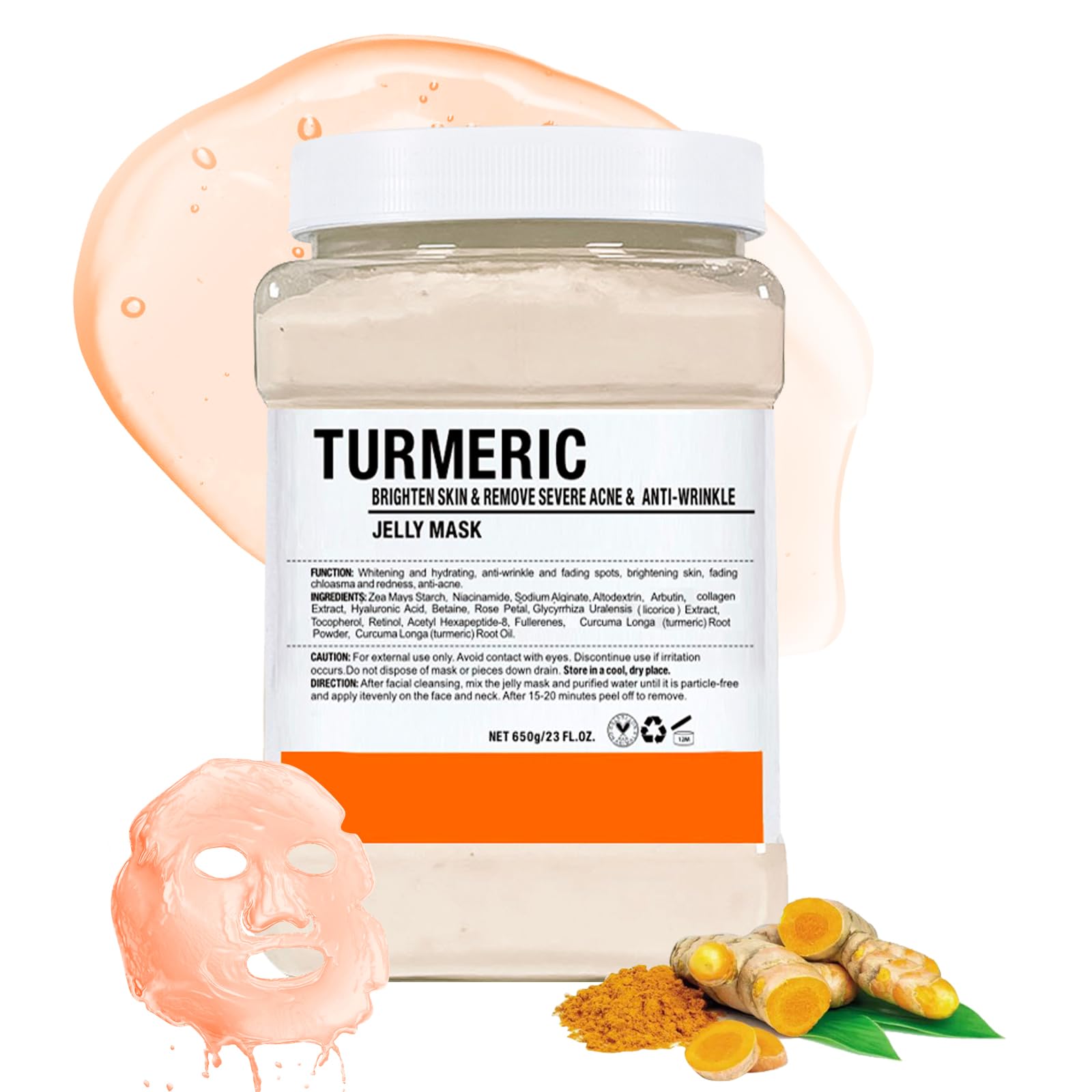 Gelatin Face Mask Powder