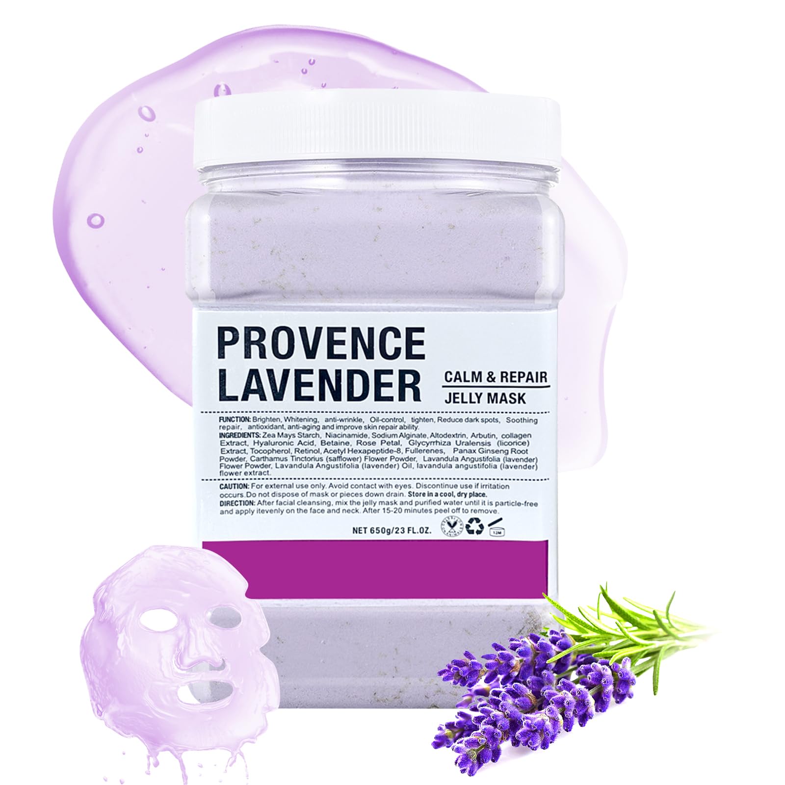 Gelatin Face Mask Powder