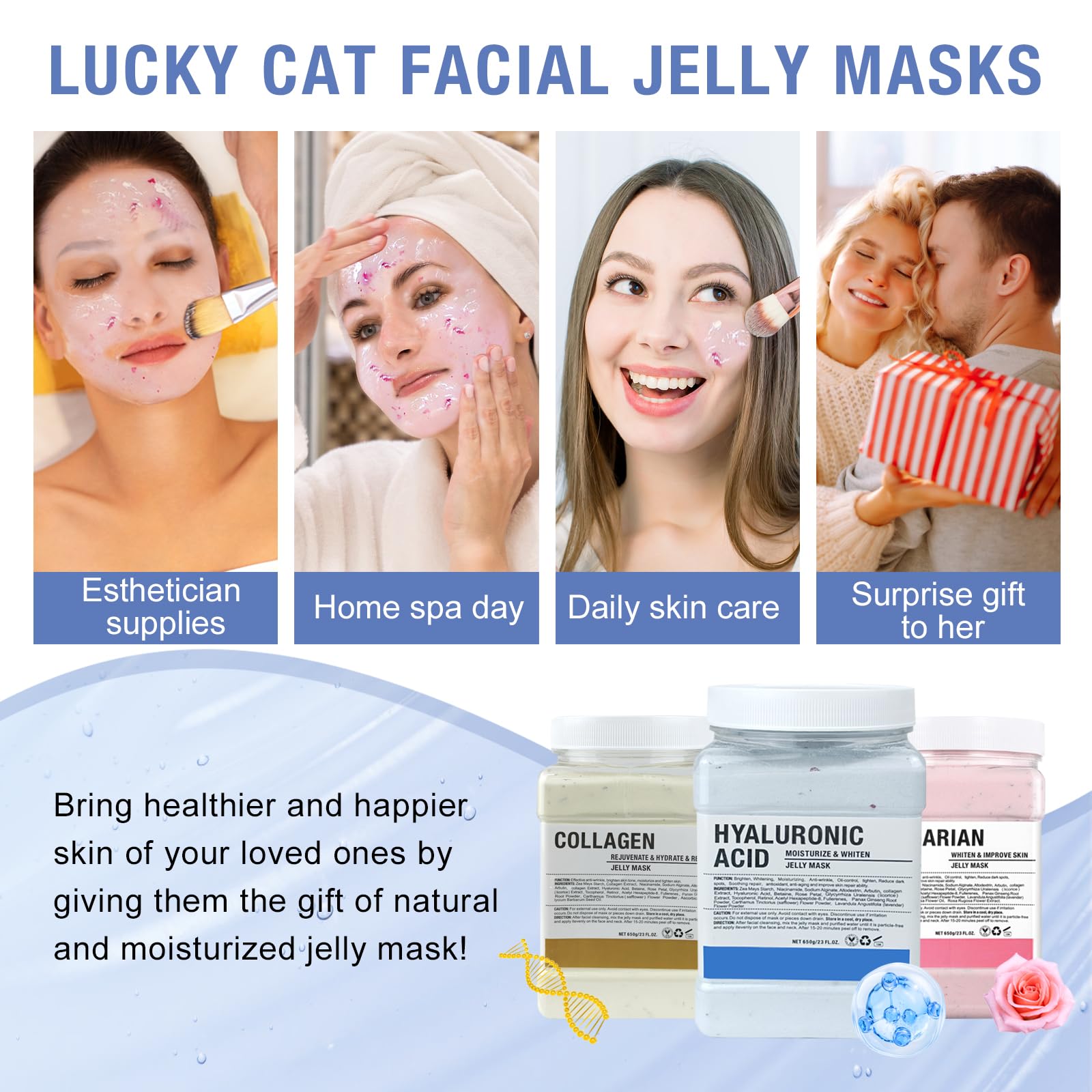 Gelatin Face Mask Powder